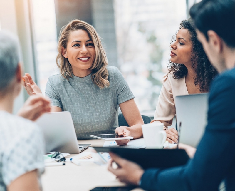 Group of people on a business meeting Group of people on a business meeting