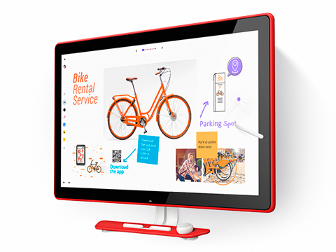 Pizarra digital Jamboard para equipos colaborativoss